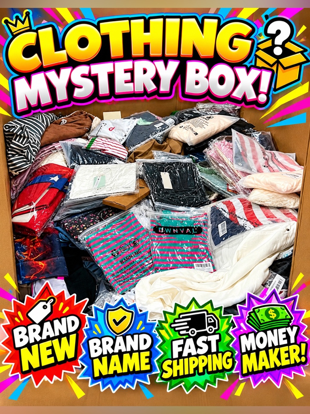 BNWT CLOTHING MYSTERY BOX! 📦